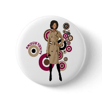 Michelle Obama Pin buttons