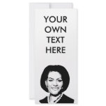 Michelle Obama Personalized Rack Card