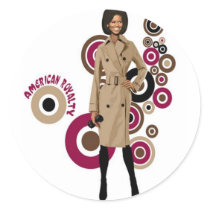 Michelle Obama Sticker