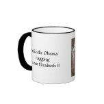 MICHELLE OBAMA WITH QUEEN ELIZABETH II MUG