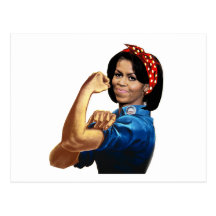 MICHELLE THE RIVETER POSTCARDS