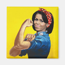MICHELLE THE RIVETER magnets