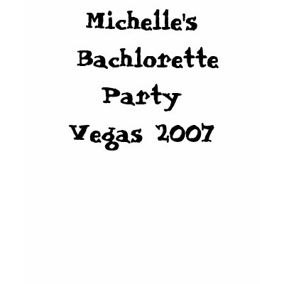 Michelle's Bachlorette Party Vegas 2007 Tank Top by shunut