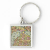 Michigan 3 key chain