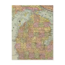 Michigan 3 postcard