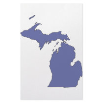 Michigan: A BLUE State stationery by LSDmeCom Michigan: A BLUE State stationery
