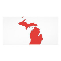 Michigan: A RED State Photo Card Template