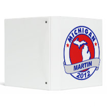 Michigan Andy Martin 3 Ring Binders