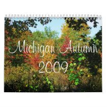 Michigan Autumn Calendar 2009