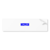 MICHIGAN bumper stickers by gmonyz MICHIGAN bumper stickers