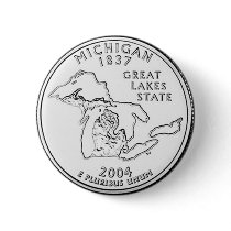 Michigan buttons by StateQuarters Michigan buttons