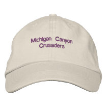 Michigan Canyon Crusaders embroidered hats by CanyonCrusaders Michigan Canyon Crusaders embroidered hats