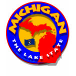 Michigan circle shirt F/B
