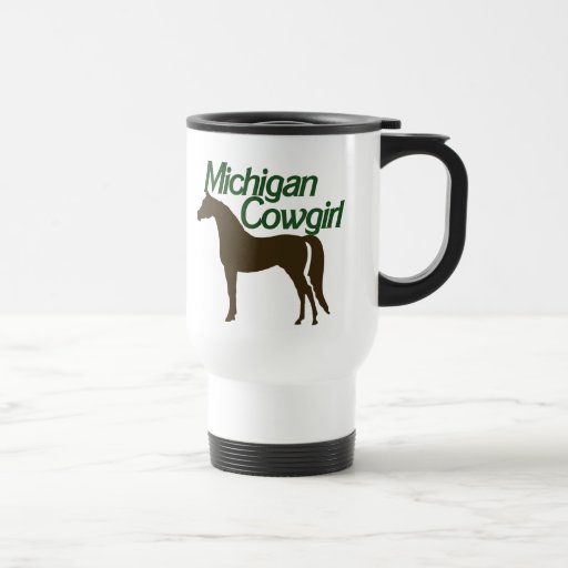 Michigan Cowgirl Coffee Mugs