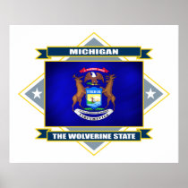 Michigan Diamond Posters