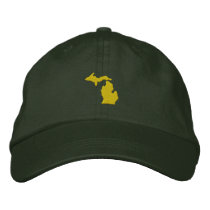 Michigan embroidered hats by ZazzleEmbroidery Michigan embroidered hats