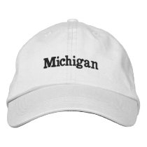 Michigan embroidered hats by TheYankeeDingo Michigan embroidered hats