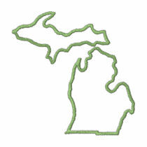 Michigan embroidered shirts by ZazzleEmbroidery Michigan embroidered shirts