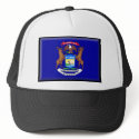 Michigan Flag hats by jacinto888 Michigan Flag hats
