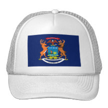 Michigan Flag Hat