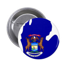 Michigan Flag Map Buttons