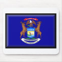 Michigan Flag mousepads by jacinto888 Michigan Flag mousepads