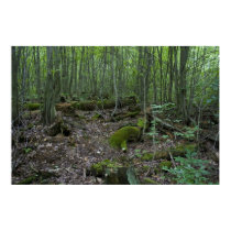Michigan forest print