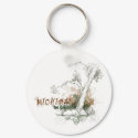 Michigan Green Tree Keychain by MugUSA Michigan Green Tree Keychain