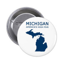 Michigan H5 Pinback Buttons