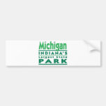 Michigan Indiana's Largest State Park Bumper Stickers