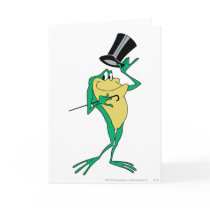 Michigan J. Frog in Color Cards