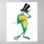 Michigan J. Frog in Color Poster