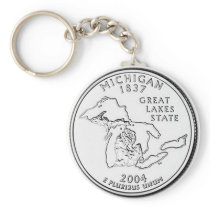 Michigan Key Chain