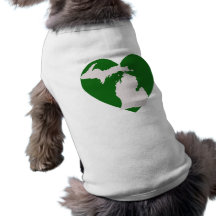 Michigan Love Doggie T Shirt