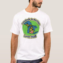 Michigan Love t-shirts by spikefrommi Michigan Love t-shirts