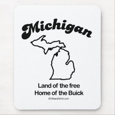 MICHIGAN - "MICHIGAN STATE MOTTO" T-shirts and Gea Mouse Pad by humortees