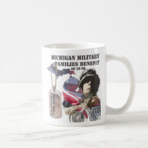 Michigan Military Families Benefit mugs by mmfborg Michigan Military Families Benefit mugs