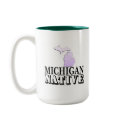 Michigan Native mugs by SmartAssProducts Michigan Native mugs