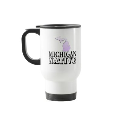 Michigan Native Mugs by SmartAssProducts