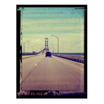 Michigan Road Trip postcards