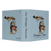 Michigan Scrapbook Binder (2")