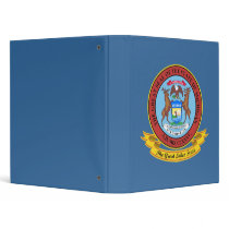 Michigan Seal Vinyl Binder