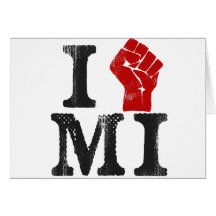 Michigan Solidarity Greeting Card