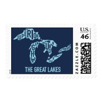 Michigan Stamps: The Great Lakes