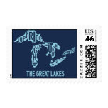 Michigan Stamps: The Great Lakes