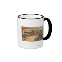 Michigan (State Capital/Flower) Mug