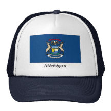 Michigan State Flag Hats