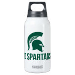 Michigan State Go Spartans Water Bottle
