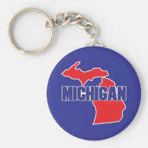 Michigan State Keychain