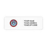 Michigan State Seal Return Address Label